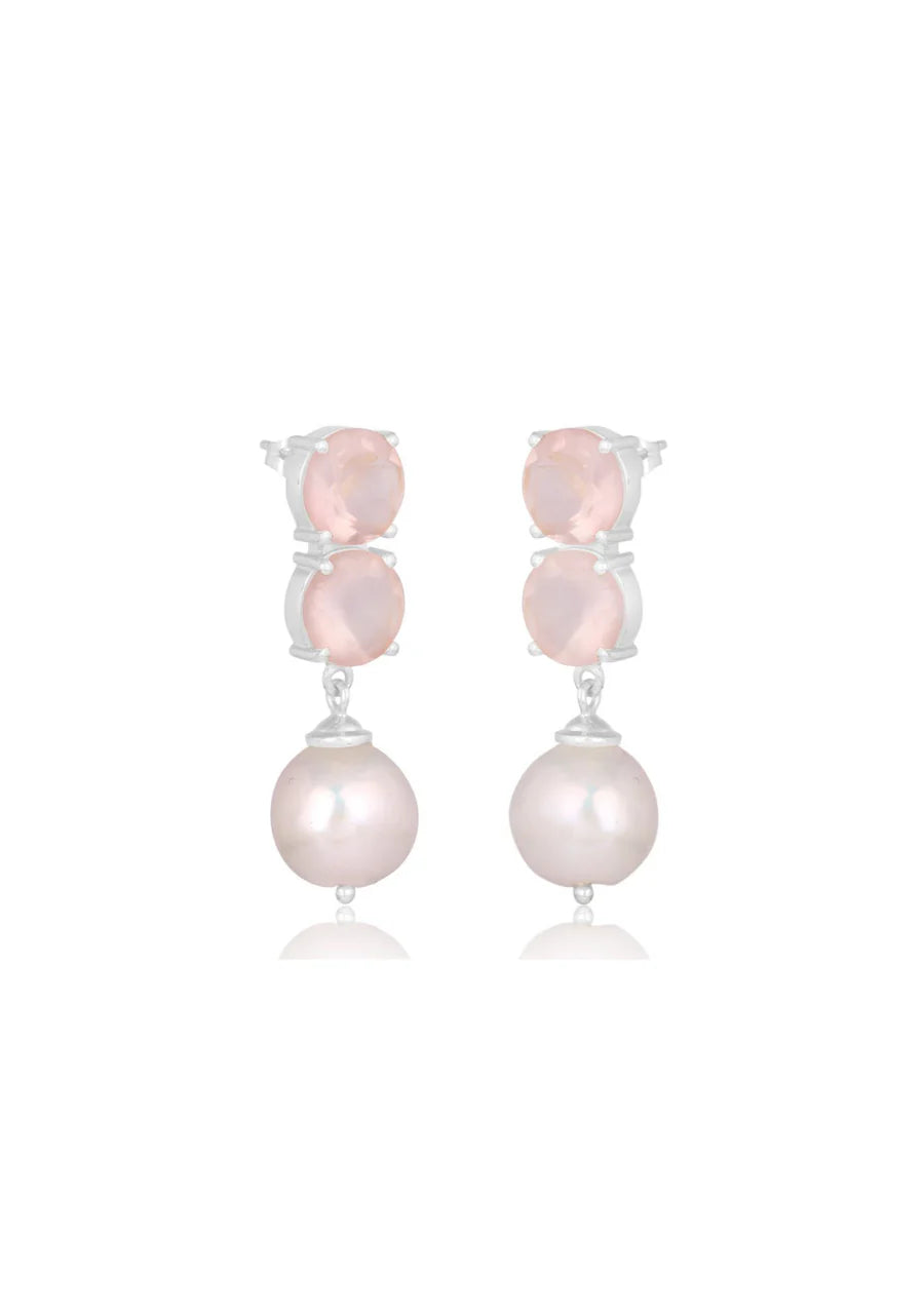 ARIEL EARRINGS 18CT GOLD BRIDAL