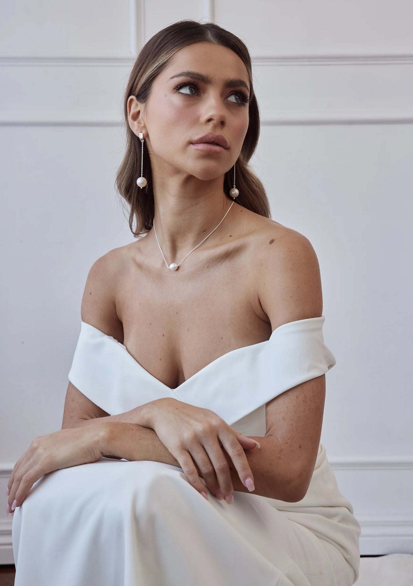 CLARA NECKLACE SILVER