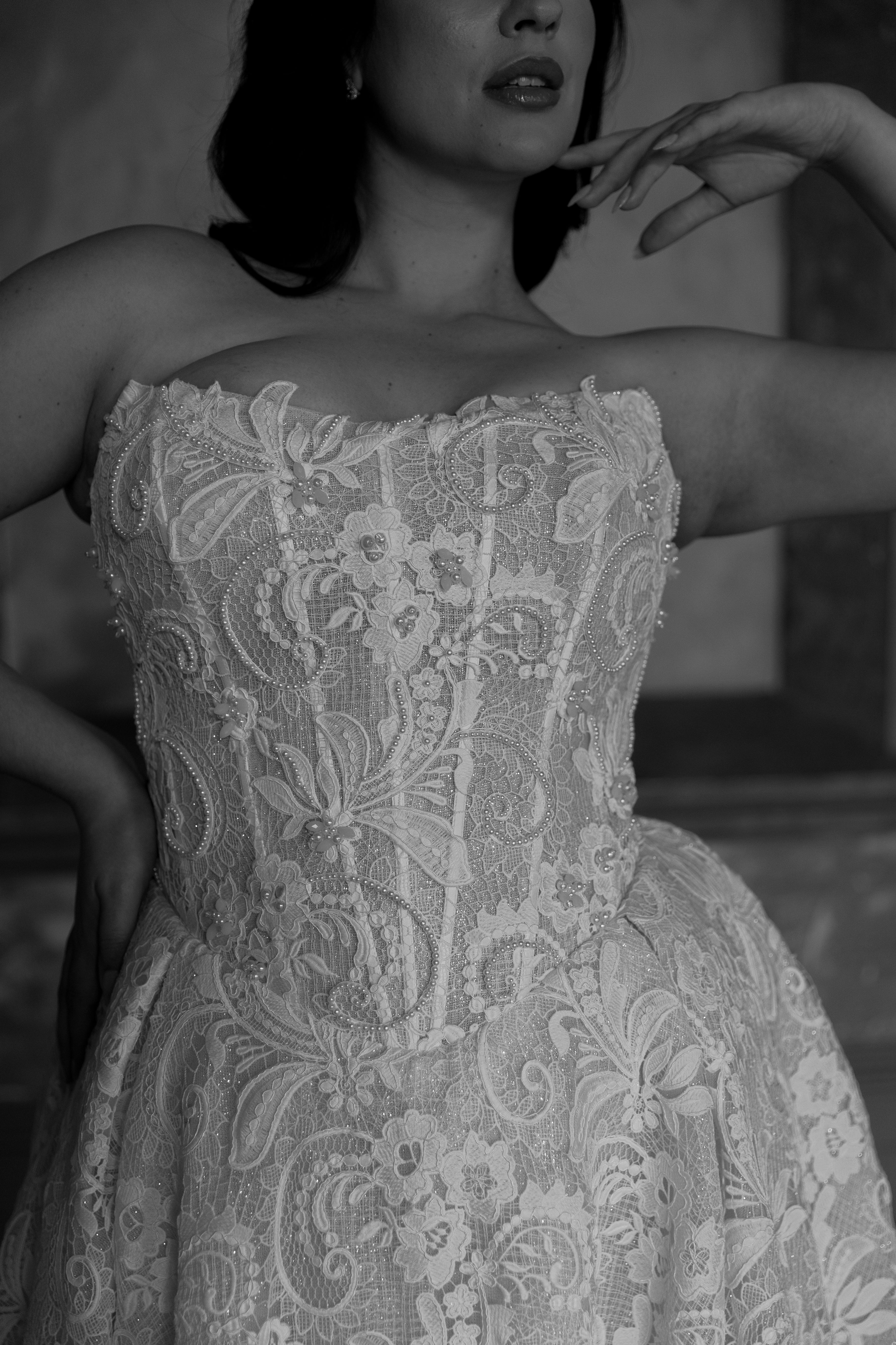 Vogue Wedding Gown by JESSICA COUTURE Roselle collection – Jessica