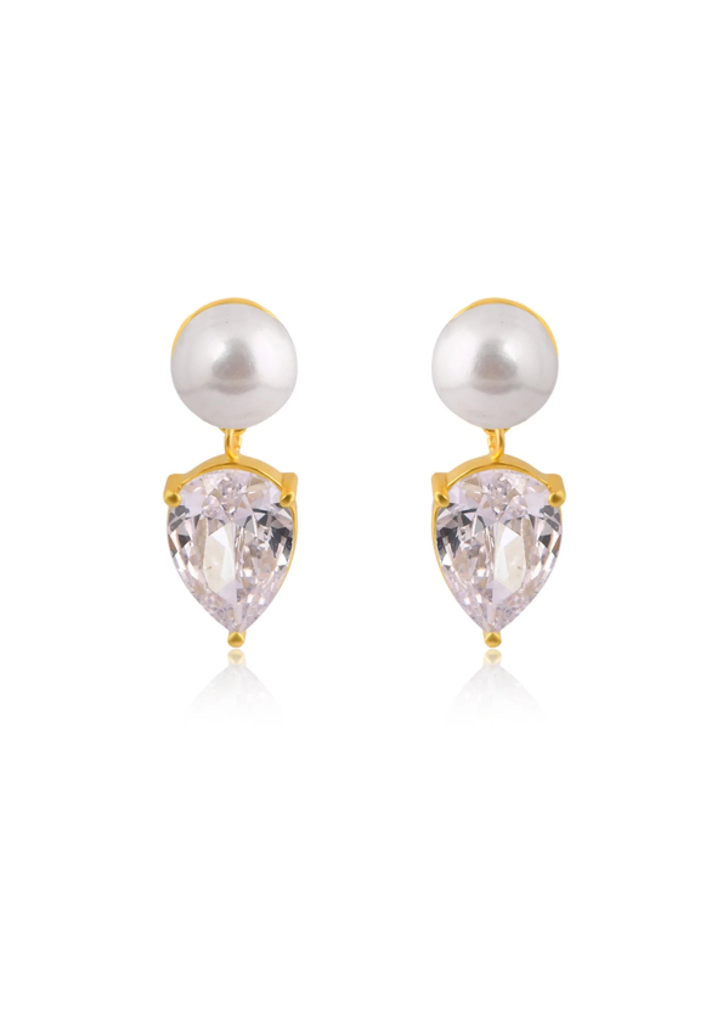 HARPER BRIDAL EARRINGS 18K GOLD