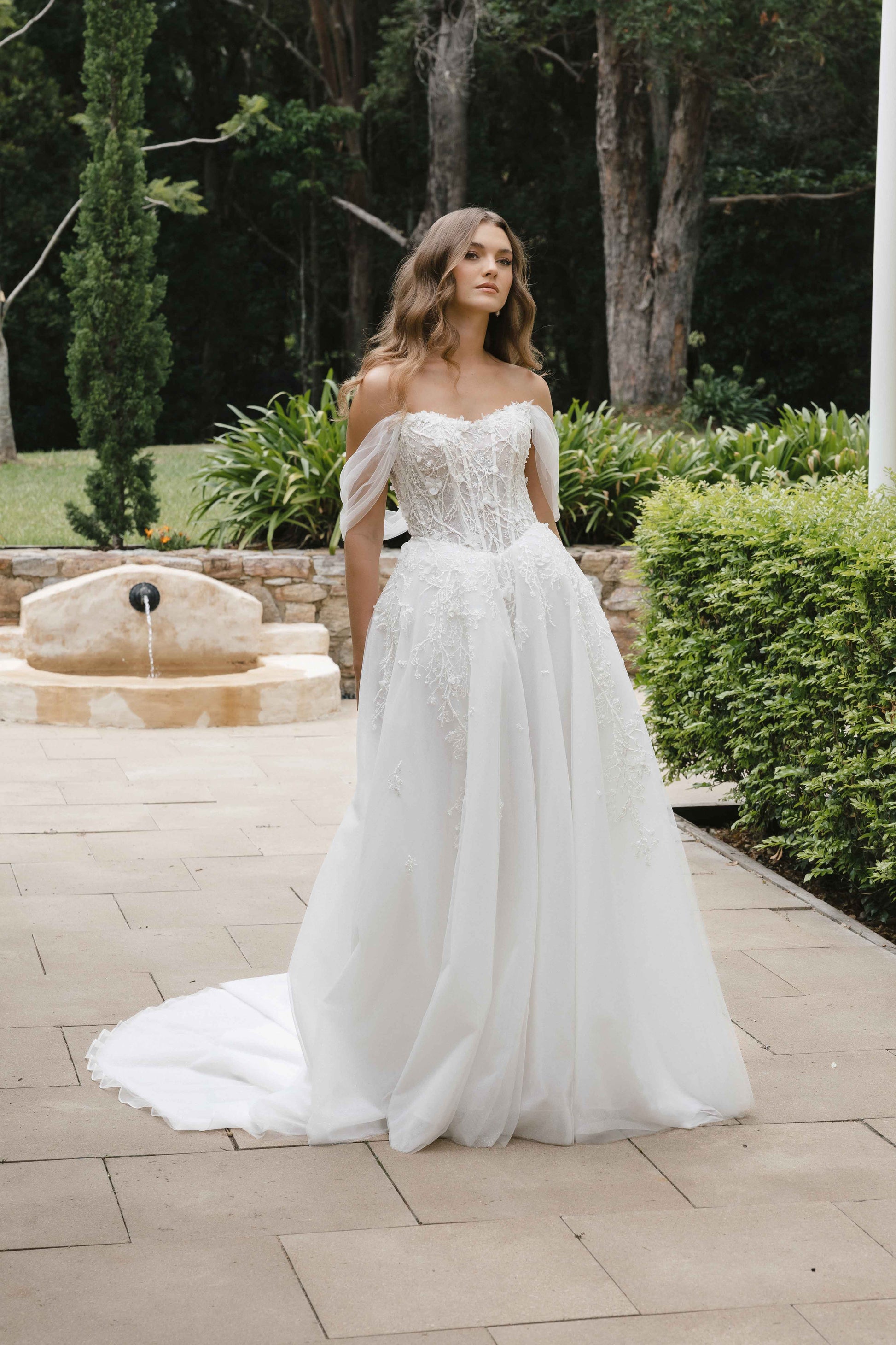 LAUREN Wedding Gown by JESSICA COUTURE Roselle collection Jessica Couture LAUREN Wedding Gown by JESSICA COUTURE Roselle collection Jessica Couture