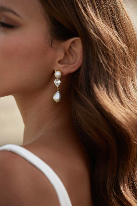 CELINE BRIDAL EARRINGS