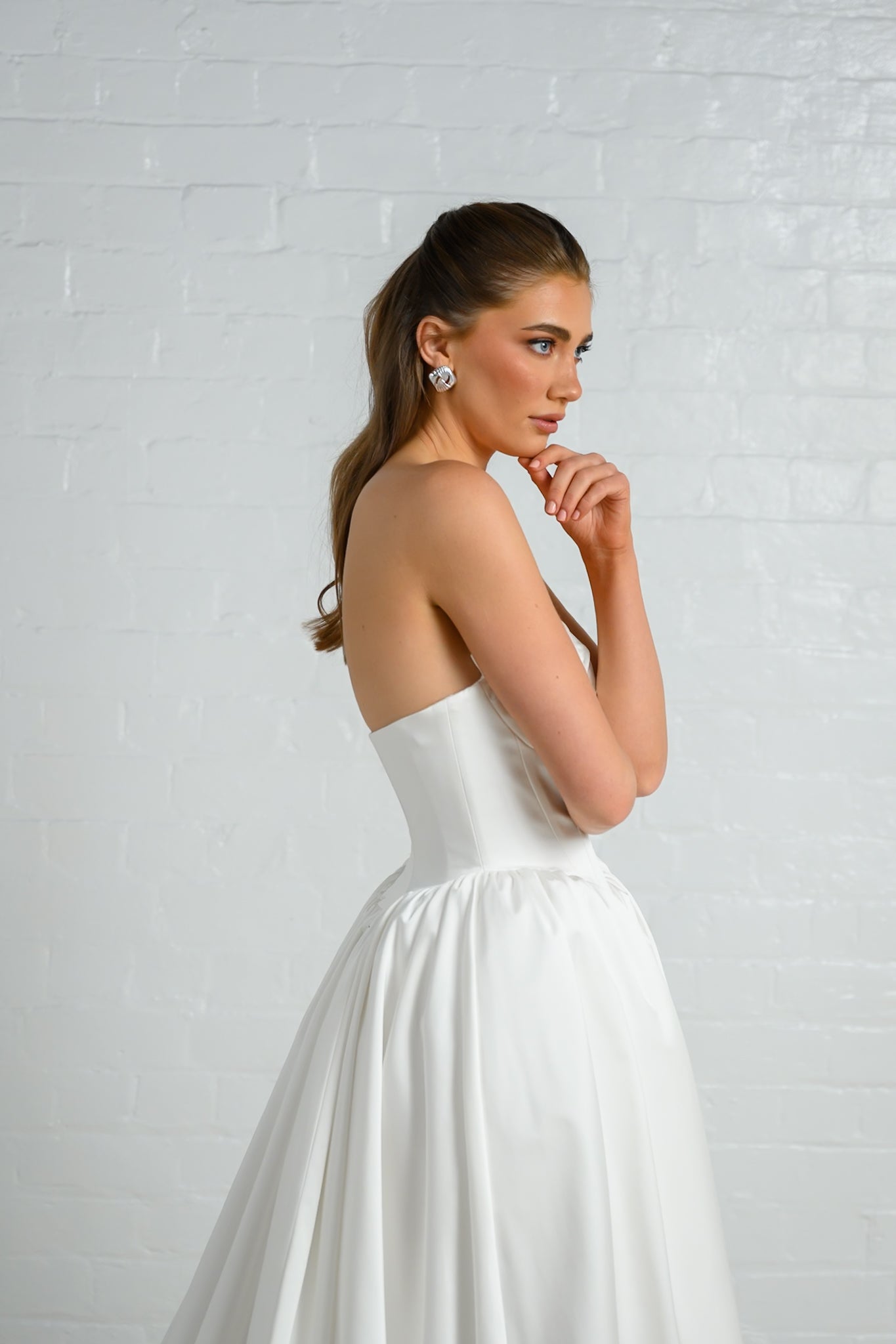 CARMEN gown - A-LINE bridal gown by Ever After collection Miss Chloe 