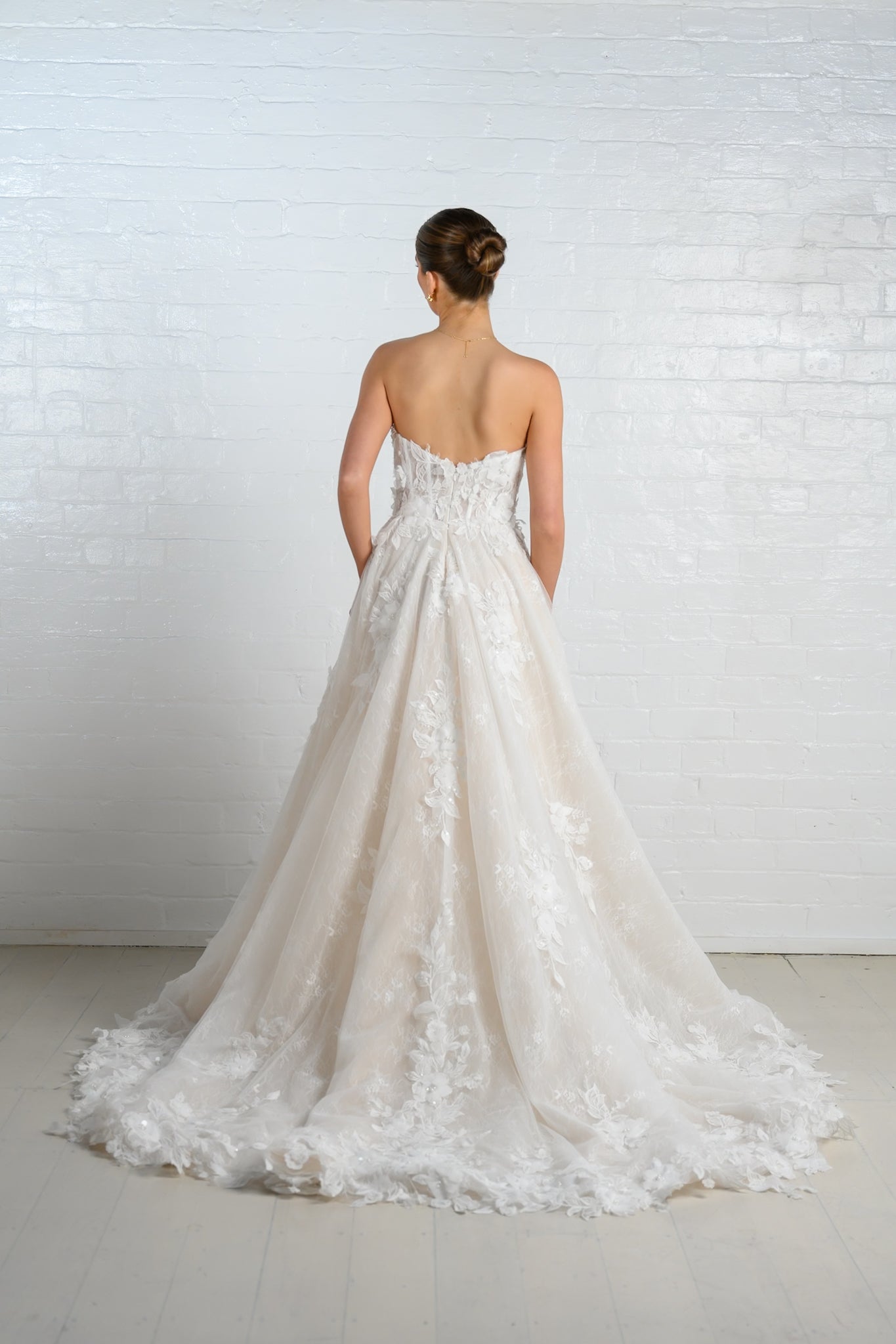 GRACE gown - Lace A-LINE bridal gown by Ever after collection Miss Chloe 