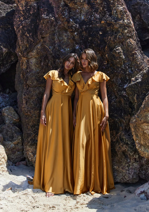 Full length bridesmaid 2024 dresses