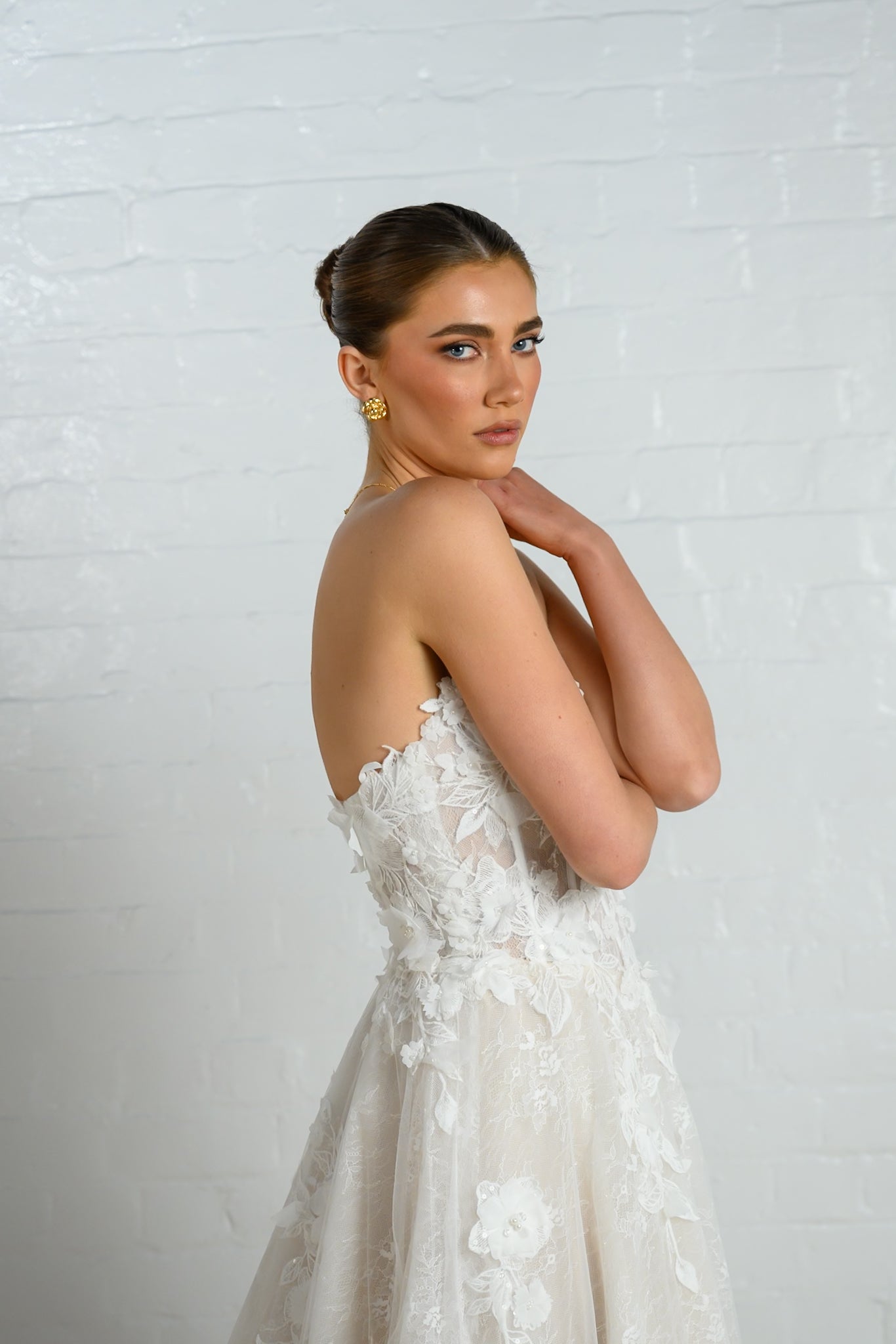 GRACE gown - Lace A-LINE bridal gown by Ever after collection Miss Chloe 