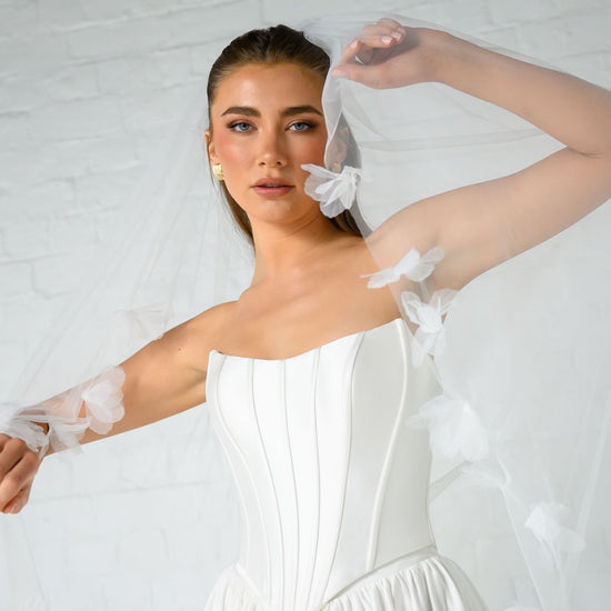 TORI gown - Two-piece A-LINE bridal gown by Ever after collection Miss Chloe 