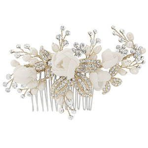 FREYA LUXE HAIR COMB - Jessica Couture  