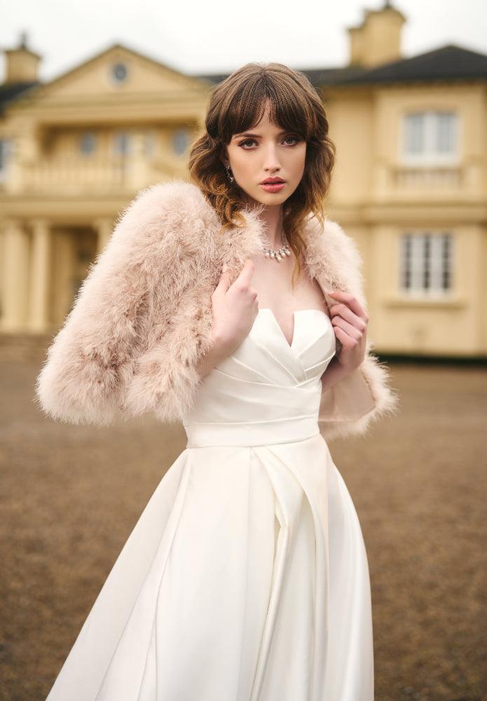 Daisha Wedding Bridal Dress in Ivory | JESSICA COUTURE Jessica Couture Daisha Wedding Bridal Dress in Ivory | JESSICA COUTURE Jessica Couture