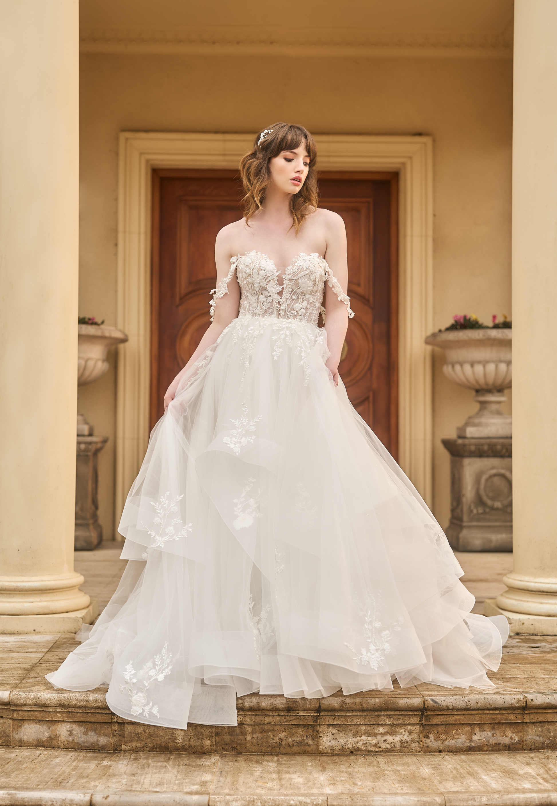 Princess Tulle Lace Wedding Dress | JESSICA COUTURE | TESS Jessica Couture Princess Tulle Lace Wedding Dress | JESSICA COUTURE | TESS Jessica Couture